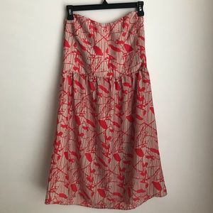 Everly strapless dress